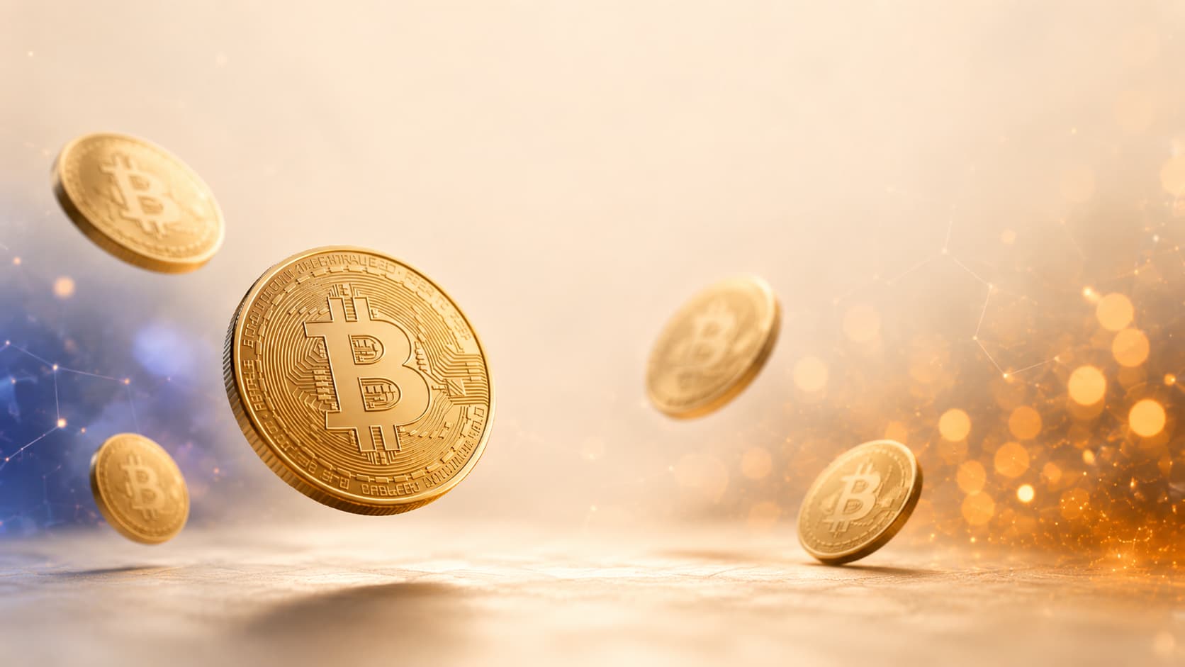 Cryptocurrency concept background