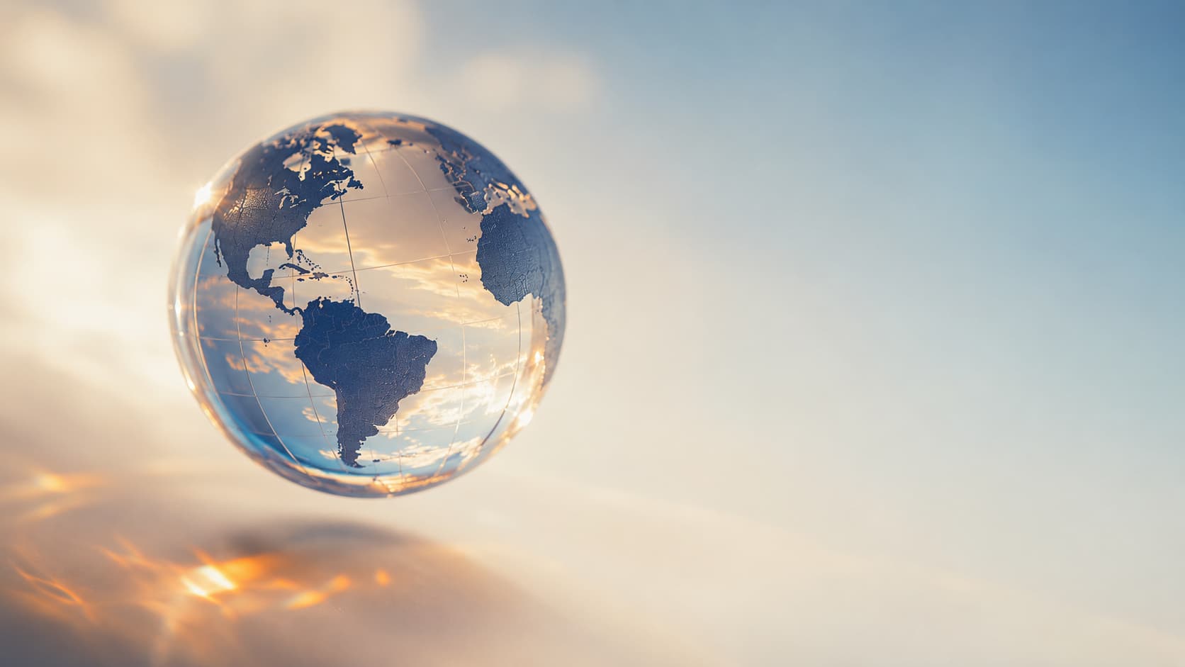 Global financial assets concept